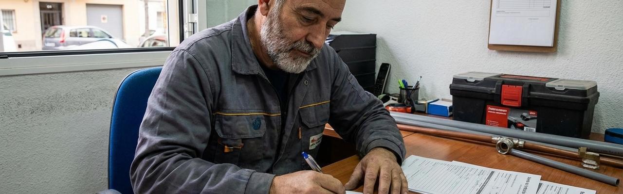 Emisión de boletines de fontanería en Laredo