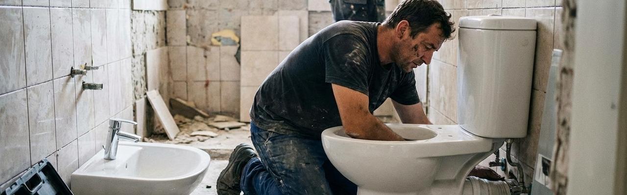 Instalación de sanitarios y grifería en Laredo