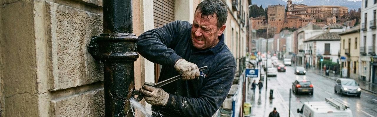 Reparación urgente de bajantes en Laredo